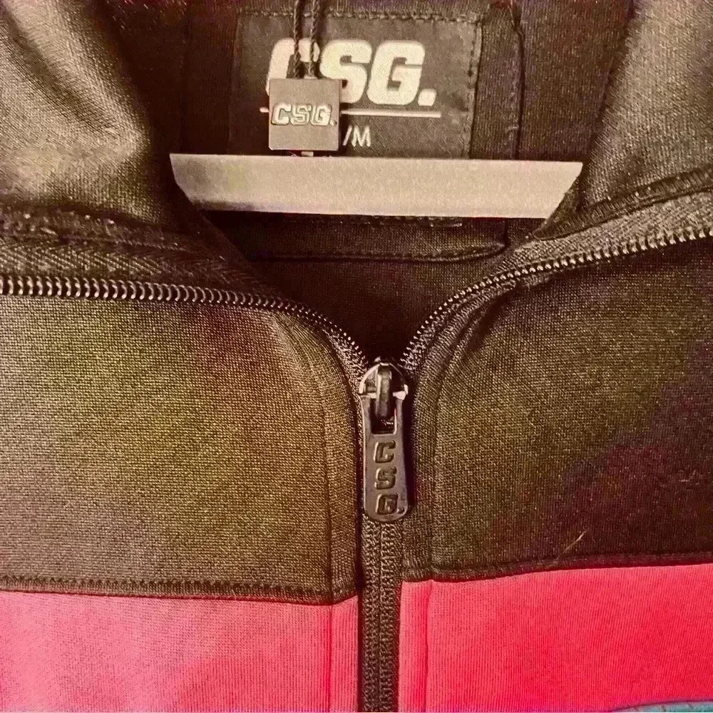 CSG Men’s Color Block Jacket - Picture 3 of 12